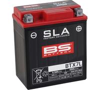 BS Battery 300673 BTX7L AGM SLA - Batería para moto, color negro