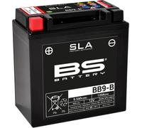 BS Battery 300675 BB9 de B AGM SLA Batería de Moto, Color Negro