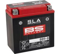 BS-Battery Batería de moto 300675 BB9 AGM SLA Color Negro