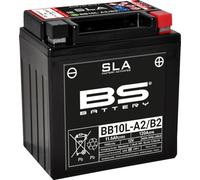 BS Battery 300677 bb10l de B2 AGM SLA Batería de moto, color negro