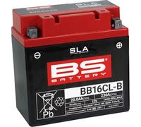 BS Battery 300771 bb16 e B AGM SLA Batería de moto, color negro