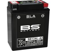 BS Battery 300837 bb12al de A2 AGM SLA Batería de Moto, Color Negro