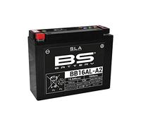 BS Battery 300839 bb16al de A2 AGM SLA Batería de moto, color negro