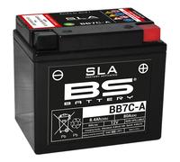 BS Battery 300843 bb7 C de a AGM SLA Batería de moto, color negro