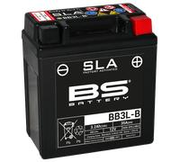 BS-Battery Batería SLA Max BB3L-B para motos con motor grande y dispositivos electrónicos