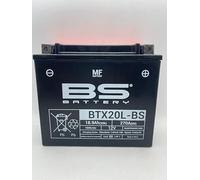 BS BTX20L-BS (YTX20L-BS) - Batería para moto sin mantenimiento - 12 V 18 Ah - Dimensiones: 175 x 87 x 155 mm compatible con Big Dog Vintage Classic/Light 1570