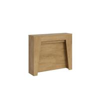 BS COM Consola extensible 90 x 25/211 cm Aneya Roble Natura