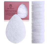 BS-MALL Esponja facial 12 piezas - Exfoliante facial para limpieza profunda, elimina puntos negros, diseño reutilizable, perfecto para la rutina de cuidado de la piel (textura ordinaria)