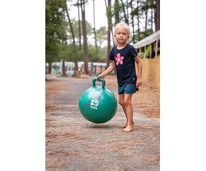 BS Toys - Balón Saltador de Goma - Ø 45 cm - para Saltar y divertirse - 1 Jugador - a Partir de 3 años