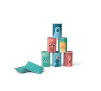 BS Toys - Juego de lanzamiento Wildlife - 6 latas y 3 sacos - Multicolor