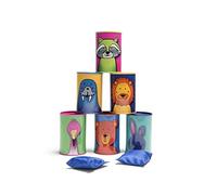 BS TOYS-Chamboule Tout animaux Juegos de Lanzamiento, Multicolor, Talla única (138-001-011)