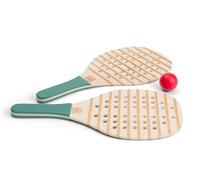 BS Toys Pala de pádel de Madera - Juguetes para Interiores y Exteriores - Promueve la coordinación Visual-motora, la concentración y la Competencia Sana - para niños a Partir de 5 años y Mayores - 2