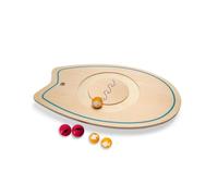 BS Toys - Tabla de equilibrio - Juego educativo de calidad - Promueve el equilibrio, la coordinación y el desarrollo del motor - Incluye 1 tabla y 5 bolas - para niños de 4 años y más