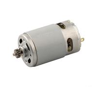 BS14.4V RS-550 Motor 317004440 Componente de repuesto de alta velocidad para taladro inalámbrico, herramienta eléctrica, metal, plata, compatible con la pieza 317004710 (SKU)