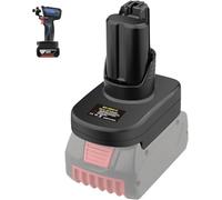 BS18BS12 - Adaptador de batería para Bosch de 18 V a 12 V, para Bosch GBA 18 V, batería de sistema profesional funciona para herramientas eléctricas Bosc 12V