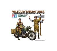 BSA M20 Motocicleta Con British Military Policemaquette Figura Motos