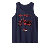 BSA Motocicleta Rey De La Reina Highway Retro Camiseta sin Mangas