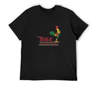 BSA Motorcycles Bantam Mens T-Shirt Fashion Casual Unisex Black tee L