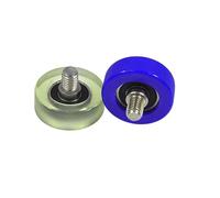 BSAXITHZB 1 Uds rodamiento Moldeado de Poliuretano con Rosca Externa PU62525-9C1L8M6 rodamiento de Goma con Rueda guía roscada (Color : PU62525-9C1L8M6-01, Size : 1Pcs)