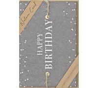 bsb - Tarjeta de cumpleaños - Tarjeta de naturaleza - Tarjetas de cumpleaños sostenibles - Tarjetas de cumpleaños con sobre - Tarjeta de cumpleaños para mujeres y hombres - Tarjeta de felicitación