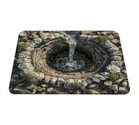 Bsbkoj 3D Hole Carpet, 19.7x31.5 Inch Abstract Floor Mat, Non-Slip Hole Effect Carpet, Realistic Visual Depth Rug for Entryway, Modern Decorative Accents for Sofa Side and Dorm