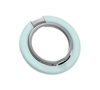 Bsbkoj Anillo de teléfono magnético, Soporte magnético para teléfono - Manija de metal extraíble,Soporte de portátil giratorio, Soporte de doble anillo portátil
