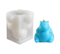 Bsbkoj Animal Silicone Molds, Capybara Molds, Adorable Epoxy Resin, Chocolate Candy Mold Animals, Multiusos Crafting Moulds for Soap, Wax, Cement, Clay Projects, Multicolor