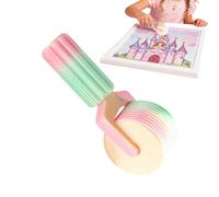 Bsbkoj Art Craft Roller Tool - Smooth Rhinestone Applicator for, Scrapbooking, DIY Crafts, and Jewelry Making with Ergonomic Handle for Family, Beginners, Men, Women, Kids, Uso interior, multicolor