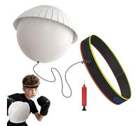 Bsbkoj Boxing Reflex Ball Set - Adjustable Punch Training System, Headband Reaction Speed Ball Kit, Sports Fitness Coordination Tool, Home Gym Outdoor Use, Kids Teens Boys Training Workout Gear