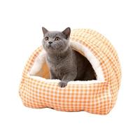 Bsbkoj Cama para gatos - cálido y con forro de felpa | Kit De Afiação Cortador De Couro PU COM Composto De Polimento,Destinado Para Animales Pequeños En Invierno En El Interior Para
