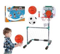 Bsbkoj - Cesta de baloncesto para piscina, juguetes acuáticos flotantes - Propósito de fútbol flotante para piscina, para padres cabaña, casa junto al lago, jardín, terraza playa, camping césped
