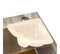 Bsbkoj Cesto Colador Para Fregadero - Soporte Magnético Antiatascos Para Esponjas,Colador De Fregadero De Esquina Y Recogedor De Comida Para Cocina - Para Lavar Y Filtrar Frutas Verduras Pasta En