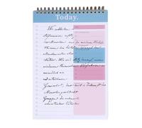 Bsbkoj Checklist Pad, Writing Pad Organizer, 52 Sheets Productivity Things to Memo Pads, Portable Daily Planner Notebook, Task Organizers for School, Tasks and Goals, 10.31x6.5 inches