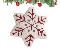 Bsbkoj Christmas Plush Pillow - Cojín decorativo de invierno para de vacaciones, cómodo con función de acento festivo, Throw Pillows for Home Office Dorm Farmhouse, rojo verde