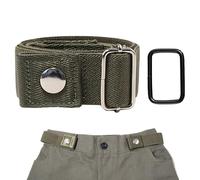 Bsbkoj Cinturón Elástico Estirable Sin Hebilla | Ajustable Elástico Invisible Cómodo Unisex | Cintura Para Pantalones | Para Mamá, Hija, Novia, Papá, Abuelo, E Hijos, verde, Se référer au descriptif