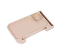 Bsbkoj Clip On Armrest Tray, Adjustable Chair Couch Organizer Table, Portable Arm Support, Stable Cup & Device Holder Feature, Side Eating and Work Accessory for Recliners Beds Home