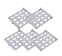 Bsbkoj Clothing Shelving Dividers, Stackable Closet Trays, Reliable with Anti -Slip Texture, Heavy Duty Ventilation System, Design with Tab Detail, Modular Organizer for Shelves & Drawers