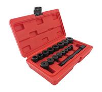 Bsbkoj Clutch Alignment Tool, 17-Pieces Heavy Duty Car Alignment Tools Kit, Strong Auto Repair Set, Precision Fit and Compatibility for Vehicle Maintenance, Installation Repairs