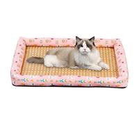 Bsbkoj Cooling Mat for Dogs, Breathable Puppy Self-Cooling Cushion, Scratch-Resistant Washable Pet Furniture, Comfortable Resting Pad for Indoor, Outdoor Sleeping, Playing at Home