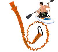 Bsbkoj Correa de remo, cuerda de remolque extensible para kayak, con protección contra pérdidas de remo, adecuada para pesca, canotaje, surf, ríos, mares, lagos, camping, deportes acuáticos y más