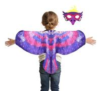 Bsbkoj Cosplay Bird Prop, Immersive Animal Theme Dress Up, Costume Face Masque With Wings, Role Playing Accessory, For Stage School Carnival Halloween Masquerade Photography Birthday Performance