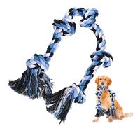 Bsbkoj Cotton Chew Rope, Interactive Tug of War Toy, 35,43 x 1,97 x 1,97 pulgadas, Puppy Teething Aid, Strong Pull Playing, Rope Dog Toy for Medium and Large Breed Dogs