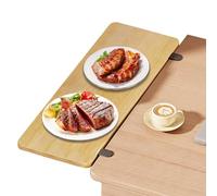 Bsbkoj Desk Extender, Table Mount Arm Wrist Rest, Foldable Elbow Support, Clamp-On Keyboard Tray, 19.69x7.87x0.47 inches, Ergonomic Computer Shelf for Home, Workplace