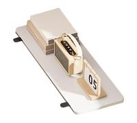 Bsbkoj Desk Extender, Table Mount Arm Wrist Rest, Foldable Elbow Support, Clamp-On Keyboard Tray, 19.69x7.87x0.47 inches, Ergonomic Computer Shelf for Home, Workplace