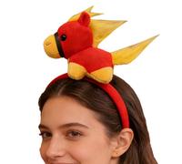 Bsbkoj - Diadema de regalo para el año del caballo, accesorios de disfraces, para mujeres, niñas, conciertos, vacaciones, escolares, reunión familiar, boda estacional