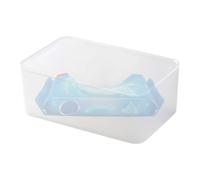 Bsbkoj Dispensador de toallitas húmedas, contenedor de toallitas para bebés, 7,48 x 4,72 x 2,95 pulgadas, de almacenamiento de pañuelos reutilizable, tapa fácil de abrir, diseño de bloqueo de