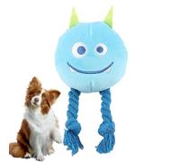 Bsbkoj Dog Squeaky, Cartoon Strong Knot Design & Chewable Squeaky, Decorative Multifunctional Relaxing Supplies, Dog Teethers for Puppies Dogs Pets, Durable Interactive for Training, Playtime