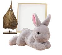 Bsbkoj Easter Bunny Stuffed Animal, Cute Rabbit Hug Throw Pillow, Ultra-Soft, Large Cuddly Bolster with Floppy ear Style, Holiday Home Decor for Kids Sofa Bed and Couch