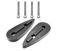 Bsbkoj Espaciadores de Potencia,Arandelas De Ciclismo De Fibra De Carbono - Junta De Dirección De Bicicleta 5/10/20/40 Mm - para Modificación Ajuste Rendimiento Ciclismo Carretera Montaña Taller