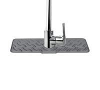 Bsbkoj Faucet Mat for Kitchen Sink, Reusable Faucet Guard Mat, Reusable Draining Mat Faucet Guard, Water Drop Drying Pad Keeps Countertop Dry, Holds Sponges for Kitchen Islands and Bathroom